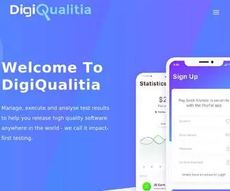 Digiqualitia.com(Tech Services) Screenshot