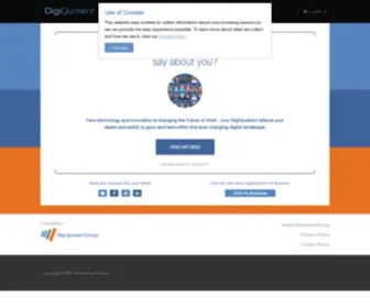 Digiquotient.io(New technology and innovation) Screenshot
