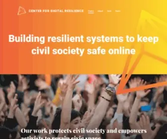 Digiresilience.org(Center for Digital Resilience) Screenshot