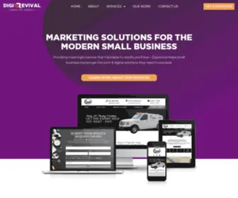 Digirevival.com(Digirevival Creative Agency) Screenshot