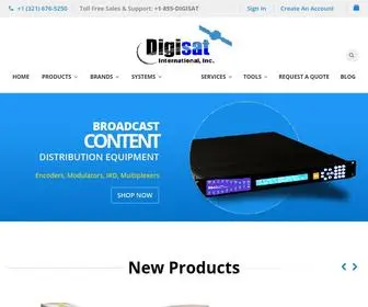 Digisat.org(Digisat VSAT Satcom Satellite Communications Systems Equipment Solutions Services) Screenshot