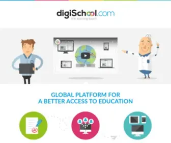 Digischool.com(Digischool) Screenshot