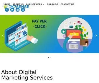 Digisense.in(Digital Marketing Services in Hyderabad) Screenshot