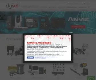 Digiset.com.ar(Bienvenidos a DigiSet) Screenshot