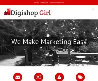 Digishopgirl.com(Email marketing) Screenshot