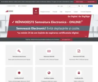 Digisign.ro(DIGISIGN) Screenshot