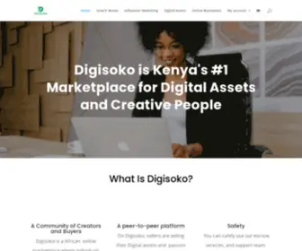 Digisoko.com(Home) Screenshot