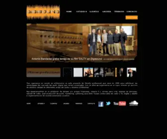 Digisound.cl(Estudio de Grabacion) Screenshot