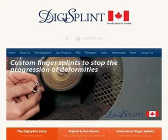 Digisplint.ca(Ehlers-danlos) Screenshot