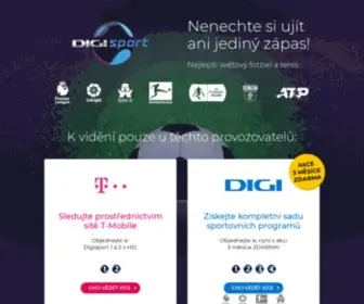 Digisport.cz(DIGI SPORT) Screenshot
