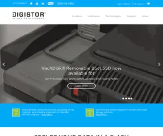 Digistor.com(Secure Data Storage) Screenshot