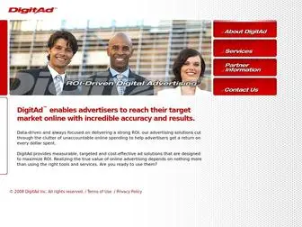 Digitad.com(ROI-Driven Digital Advertising) Screenshot