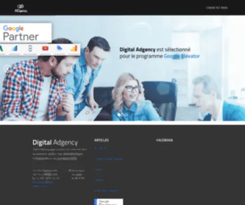 Digital-Adgency.com(Digital adgency est une agence web spécialisée dans le référencement naturel (seo)) Screenshot