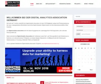 Digital-Analytics-Association.de(Digital Analytics Association Germany) Screenshot