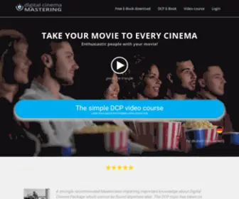 Digital-Cinema-Mastering-Workshop.com(The digital cinema MASTERING Workshop for your success in the cinema) Screenshot