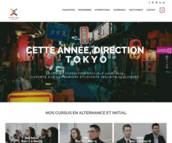 Digital-College.fr(Formations Ms Marketing Digital (BAC+5) et Bachelor Développement Web (BAC+3)) Screenshot