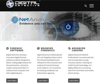 Digital-Detective.net(Digital Forensic Analysis & Data Recovery Software) Screenshot