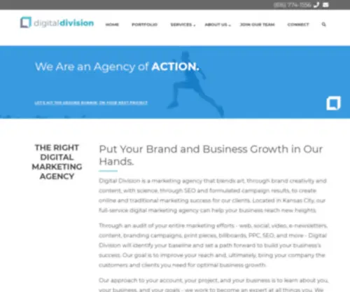 Digital-Division-Marketing.com(Digital Division) Screenshot