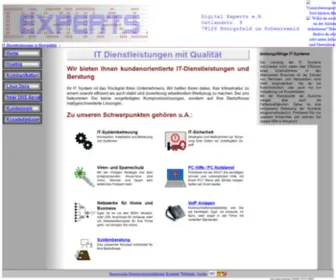 Digital-Experts.de(Digital Experts) Screenshot