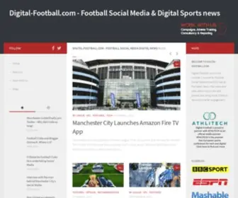 Digital-Football.com(Football Social Media) Screenshot