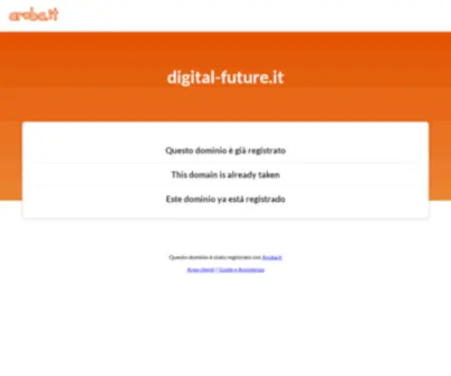 Digital-Future.it(Digital Future Sp) Screenshot