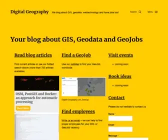 Digital-Geography.com(Digital Geography) Screenshot