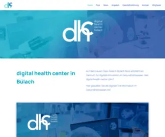 Digital-Health-Center.ch(Digital Health Center) Screenshot