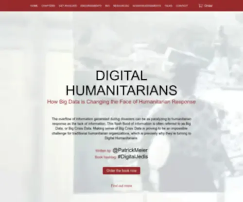 Digital-Humanitarians.com(Digital Humanitarians) Screenshot