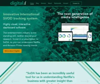 Digital-I.com(International SVOD ratings) Screenshot