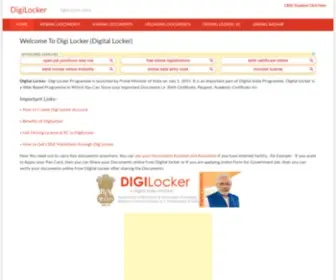 Digital-Locker.in(Digital Locker Online) Screenshot