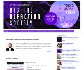 Digital-Olfaction.com(8th World Congress on December 7) Screenshot