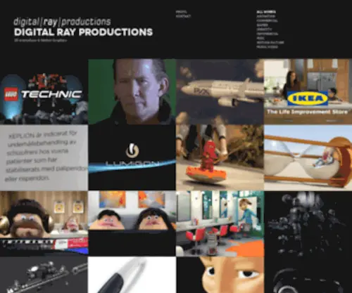 Digital-Ray.dk(Digital Ray Productions) Screenshot