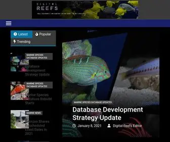 Digital-Reefs.com(Your portal to the world of reef) Screenshot