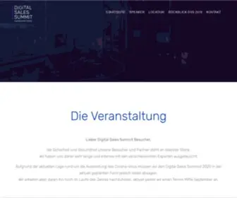 Digital-Sales-Summit.de(Das etwas andere eCommerce Event) Screenshot