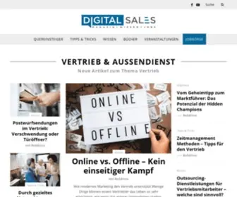 Digital-Sales.de(Alles über Vertrieb hier) Screenshot