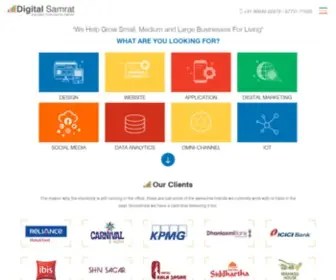 Digital-Samrat.com(Digital Samrat) Screenshot