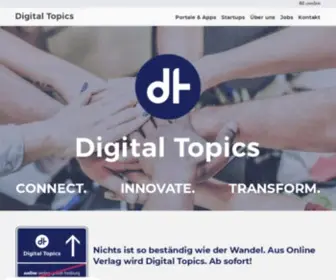 Digital-Topics.de(Digital Topics GmbH) Screenshot