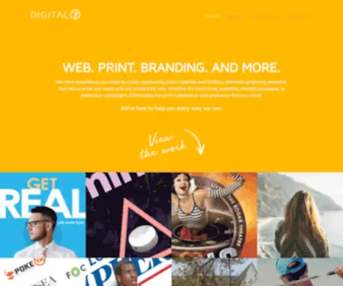 Digital7Media.com(Print & Web Design) Screenshot