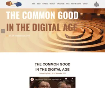 Digitalage19.org(The Common Good in the Digital Age) Screenshot