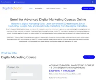 Digitalaladin.com(Digital Marketing Course Online) Screenshot