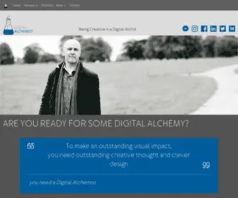 Digitalalchemist.live(Digital Alchemist Rutland based Wordpress Web Designer) Screenshot