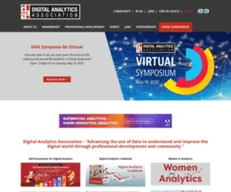 Digitalanalyticsassociation.org(Digital Analytics Association) Screenshot
