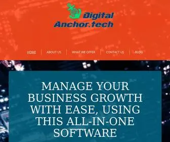 Digitalanchor.tech(Software Comparisons) Screenshot