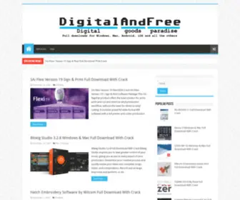 Digitalandfree.com(Digital goods paradise) Screenshot