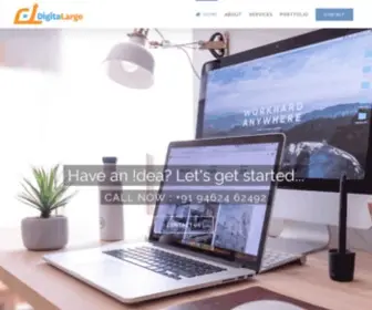 Digitalarge.com(Your Reliable Online Partner) Screenshot