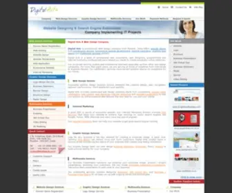 Digitalarts.co.in(Web Design Company) Screenshot