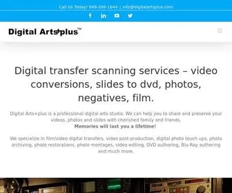 Digitalartsplus.com(Digitize film) Screenshot