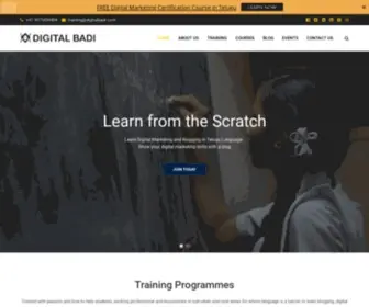 Digitalbadi.com(Marketing school in Telugu) Screenshot