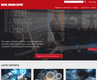 Digitalbankingreport.com(Digital Banking Report) Screenshot