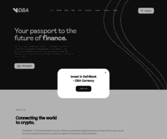 Digitalbankofafrica.org(Your passport to the future of finance) Screenshot